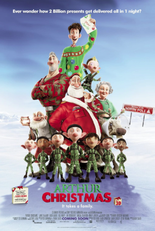Arthur Christmas 2011 ‧ Family/Comedy ‧ 1h 37m
