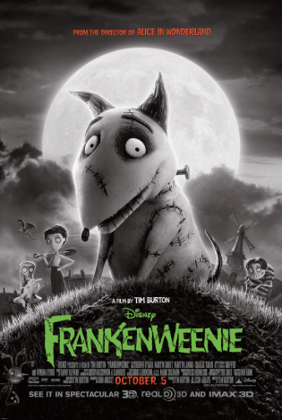 Frankenweenie 2012 ‧ Family/Horror ‧ 1h 27m