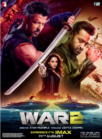 War 2 2025 ‧ Action/Thriller ‧ 2h 53m
