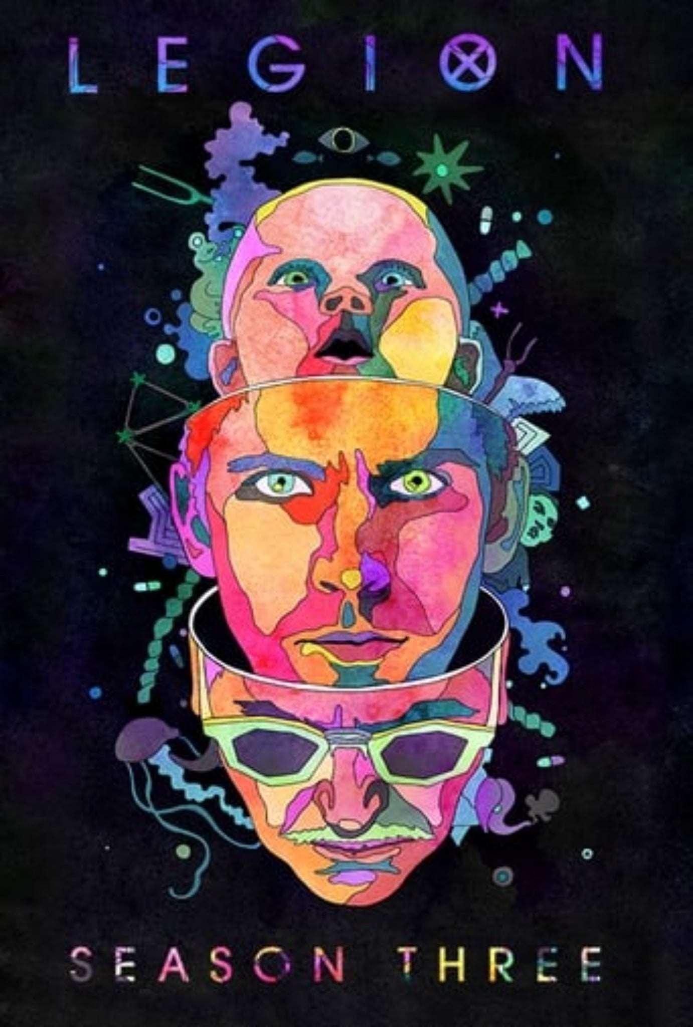 Legion Season 3 Complete Pack 2019 Action - Adventure - Sci-Fi - Fantasy - Kitchen World Supplies