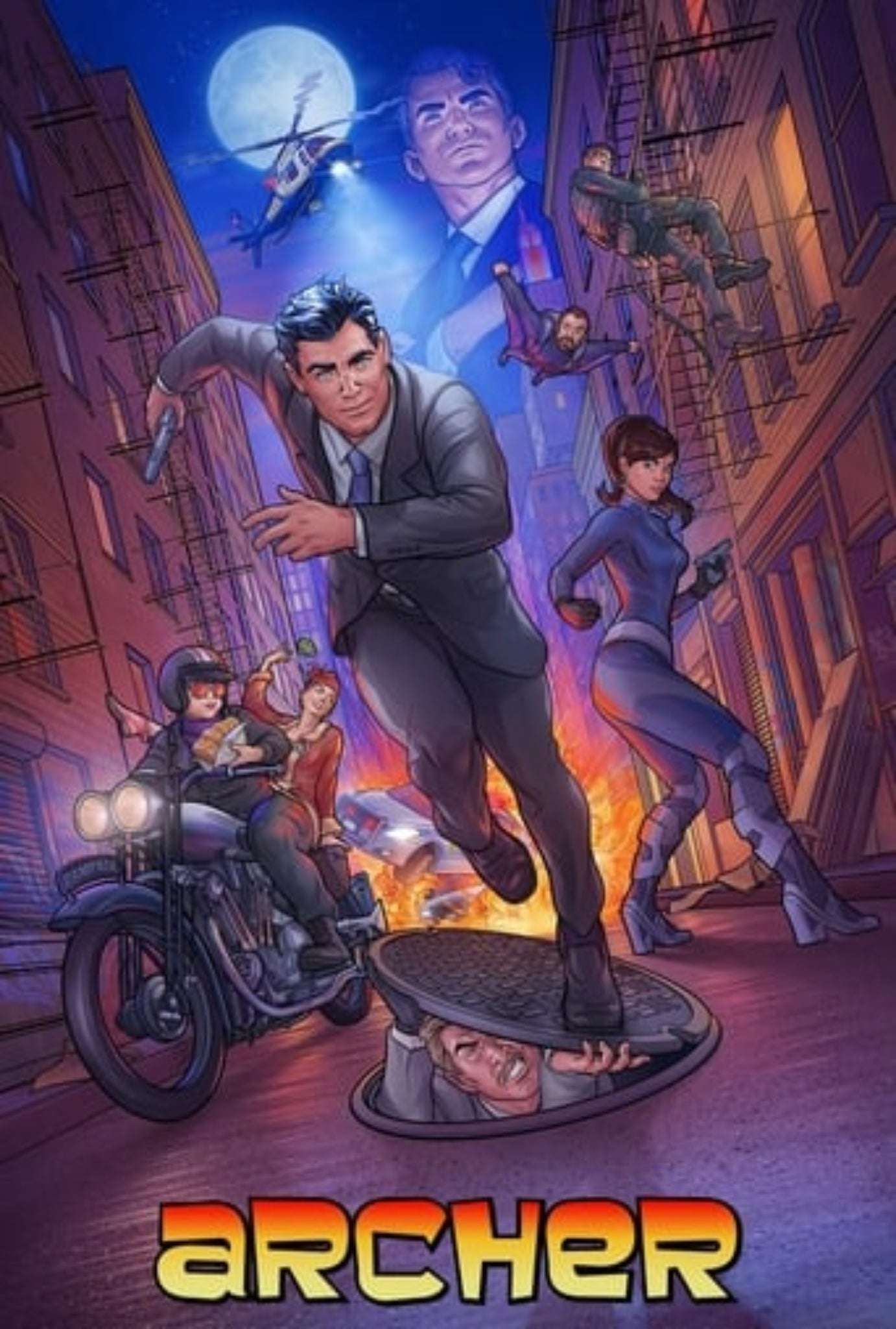 Archer Season 13 The Big Con 2022 Comedy - Action - Adventure - Animation
