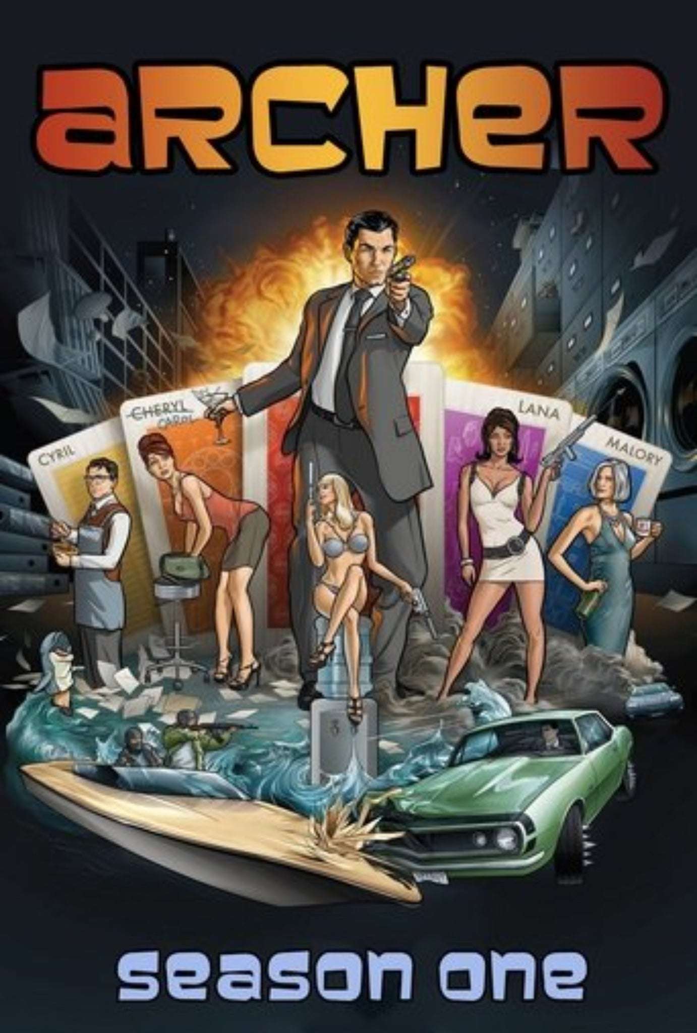Archer Season 1 - Mole Hunt 2009 Comedy - Action - Adventure - Animation