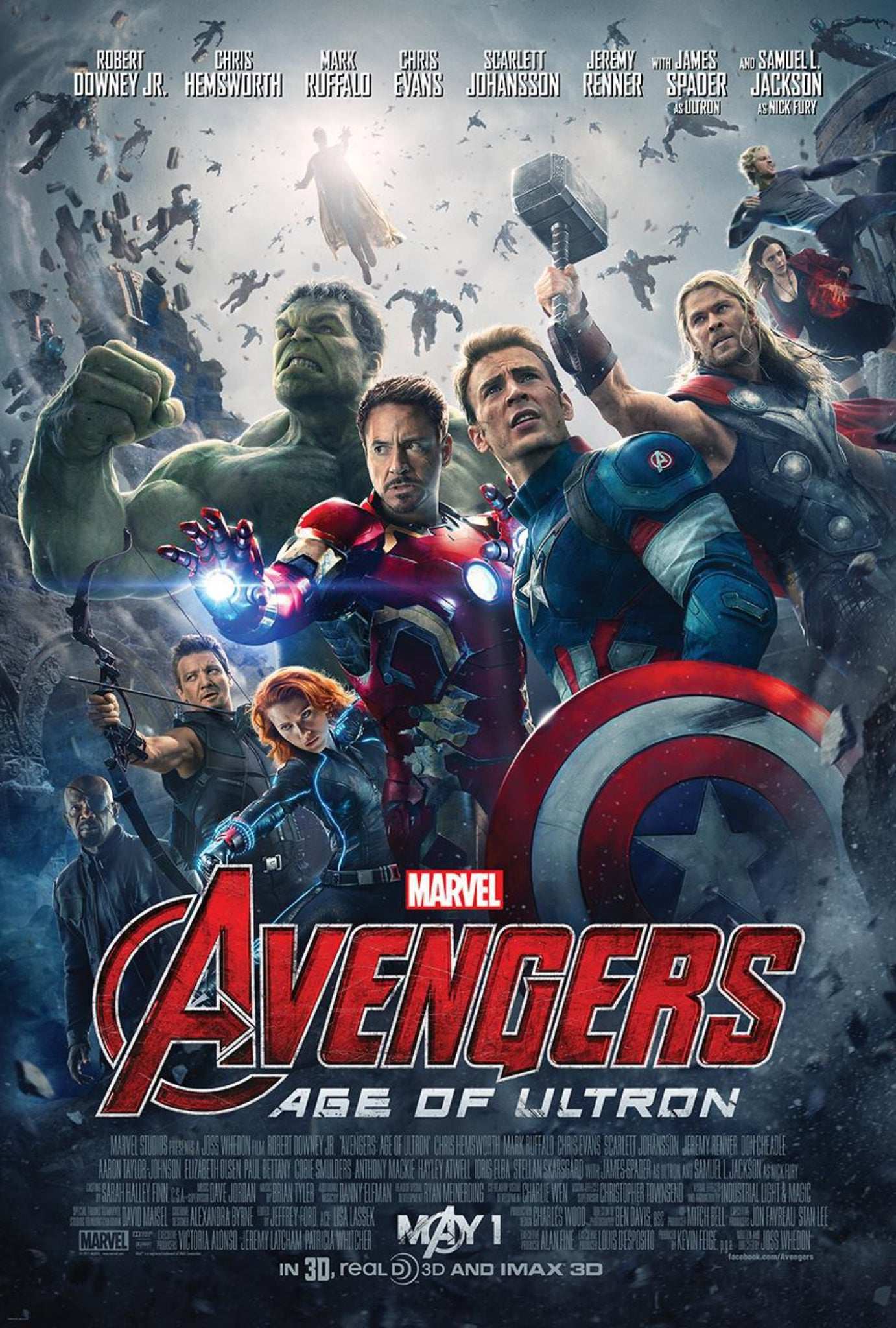 Avengers: Age of Ultron 2015 ‧ Action/Sci-fi ‧ 2h 21m