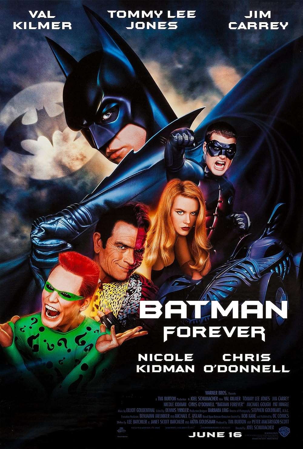 Batman Forever 1995 ‧ Action/Fantasy ‧ 2h 2m