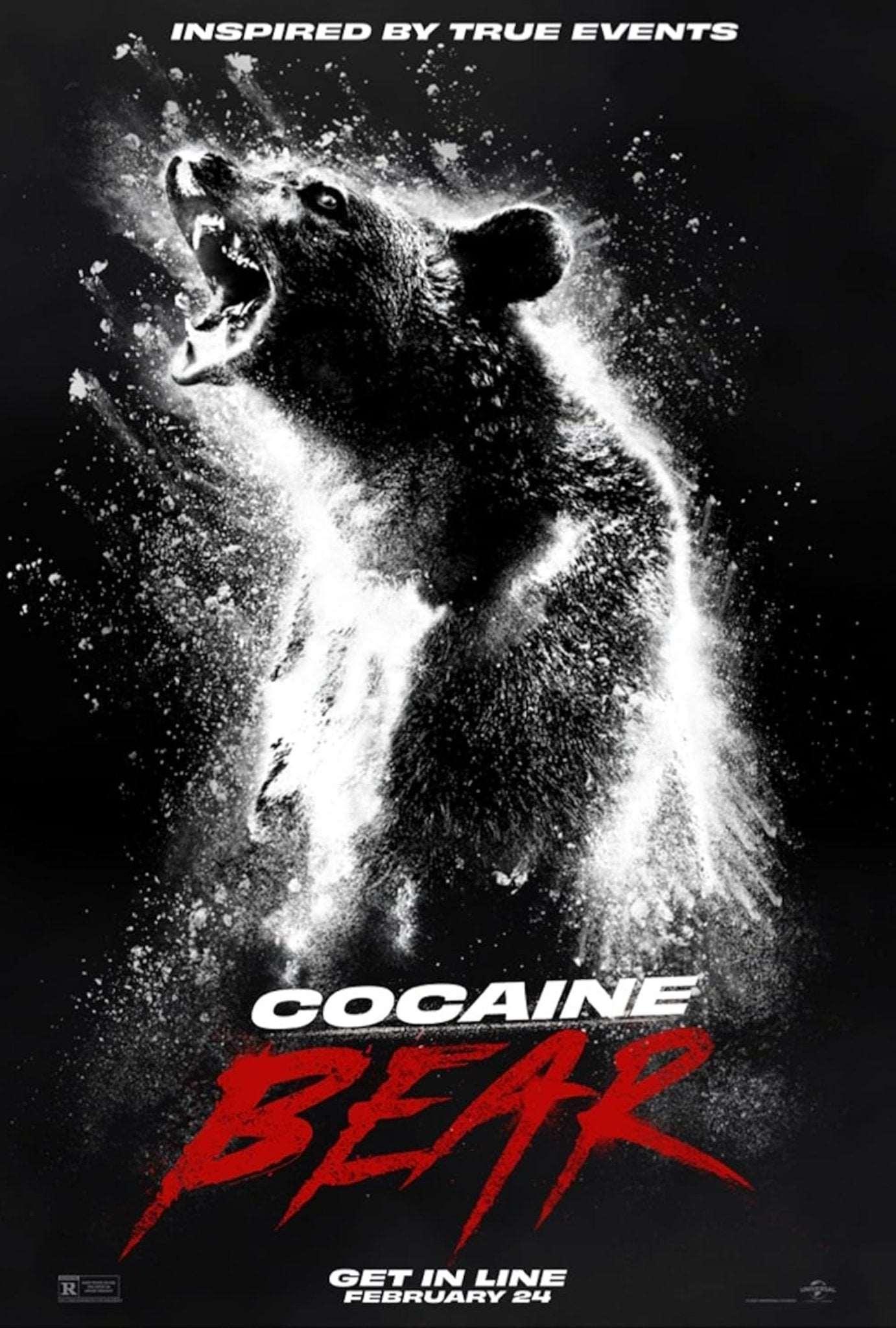 Cocaine Bear 2023 ‧ Horror/Comedy ‧ 1h 35m