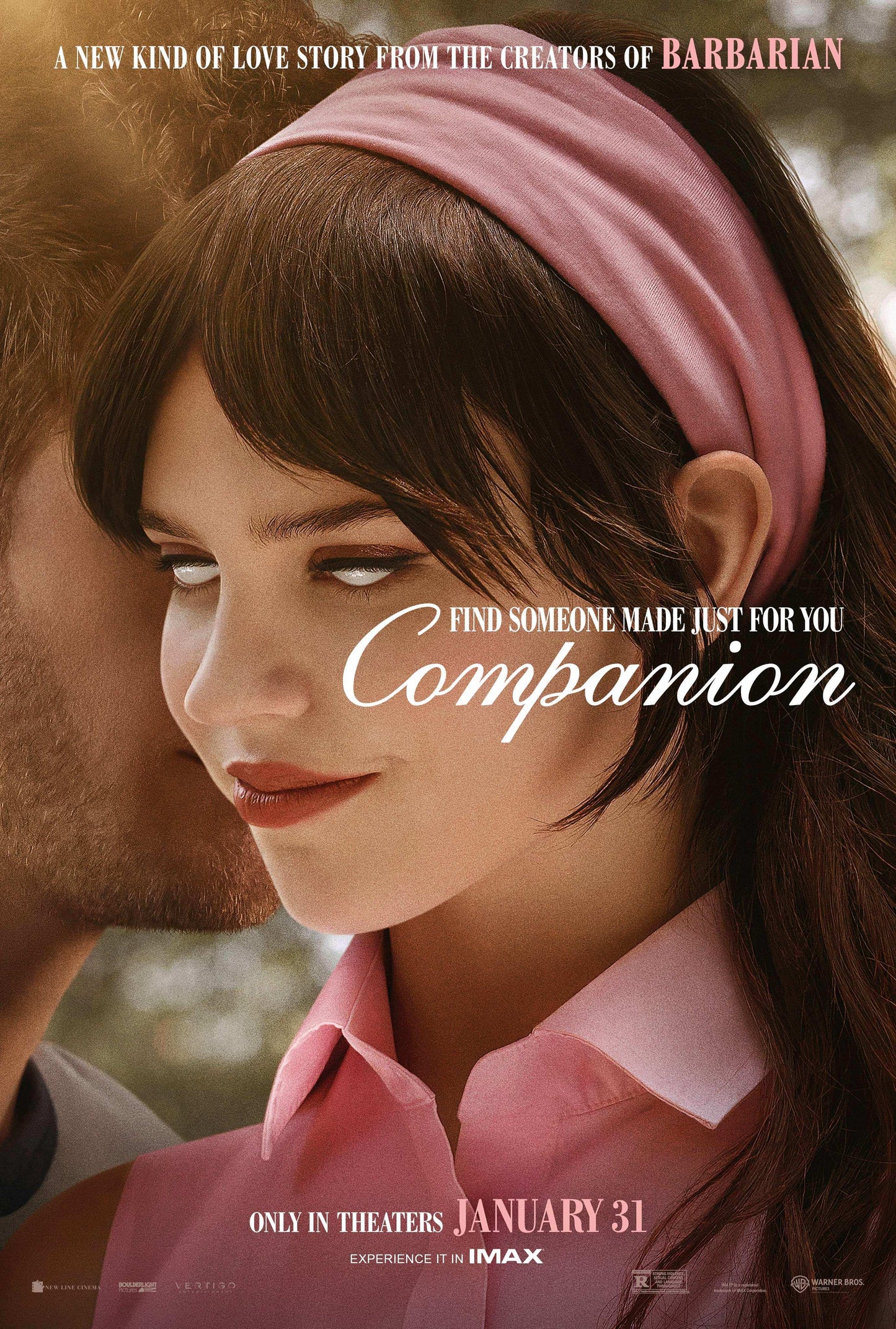 Companion 2025 ‧ Horror/Sci-fi ‧ 1h 37m
