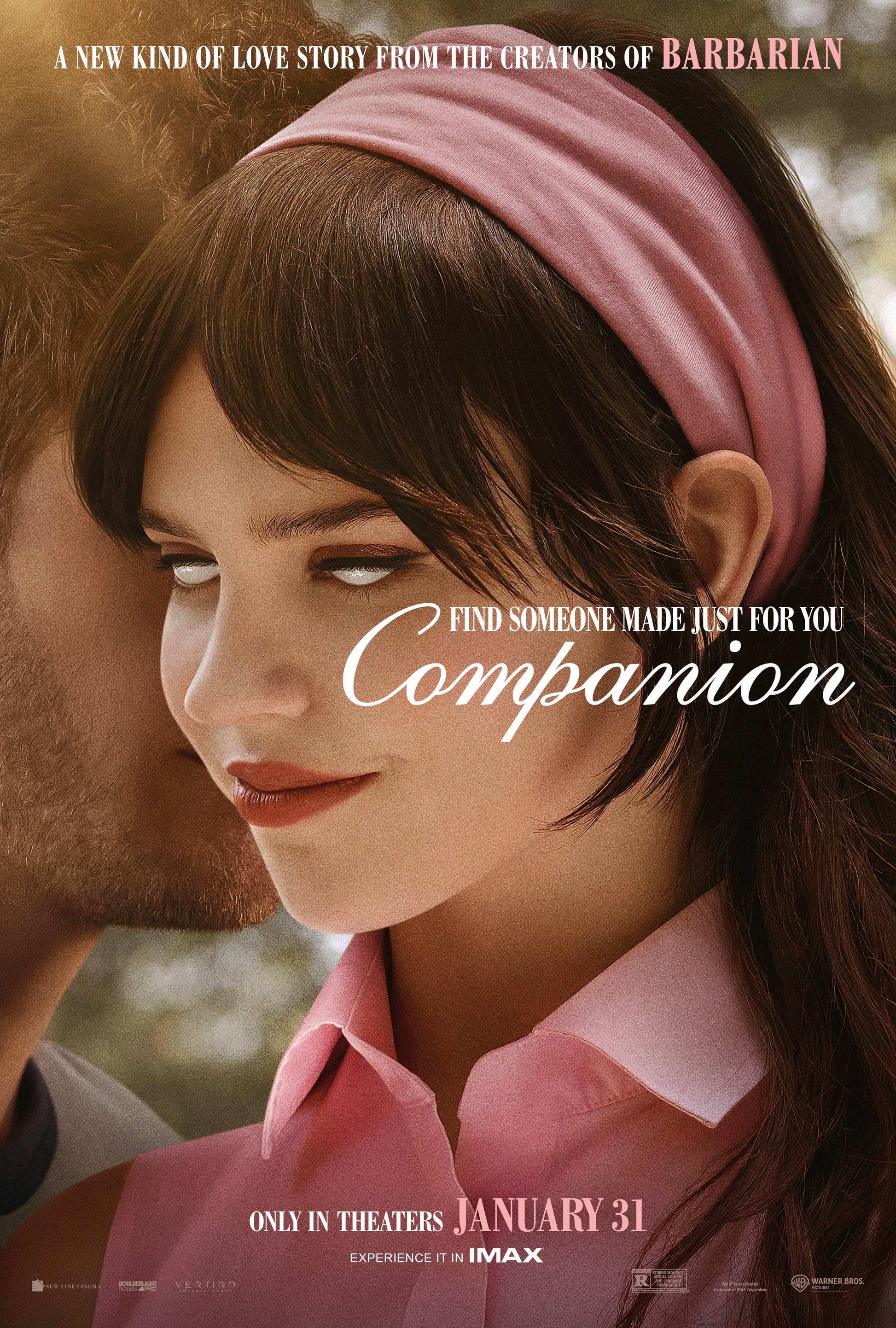 Companion 2025 ‧ Horror/Sci-fi ‧ 1h 37m
