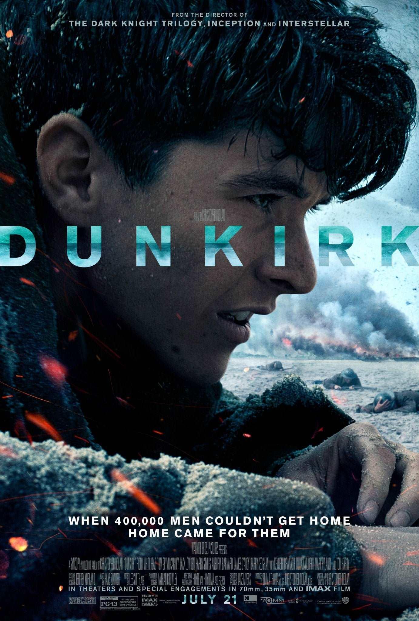 Dunkirk 2017 ‧ War/Action ‧ 1h 46m