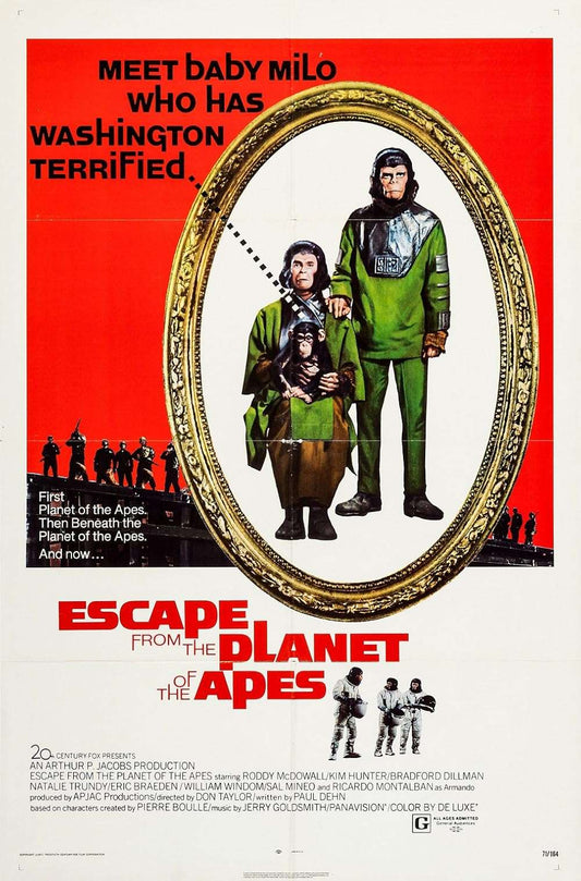 Escape from the Planet of the Apes 1971 ‧ Sci-fi/Adventure ‧ 1h 38m