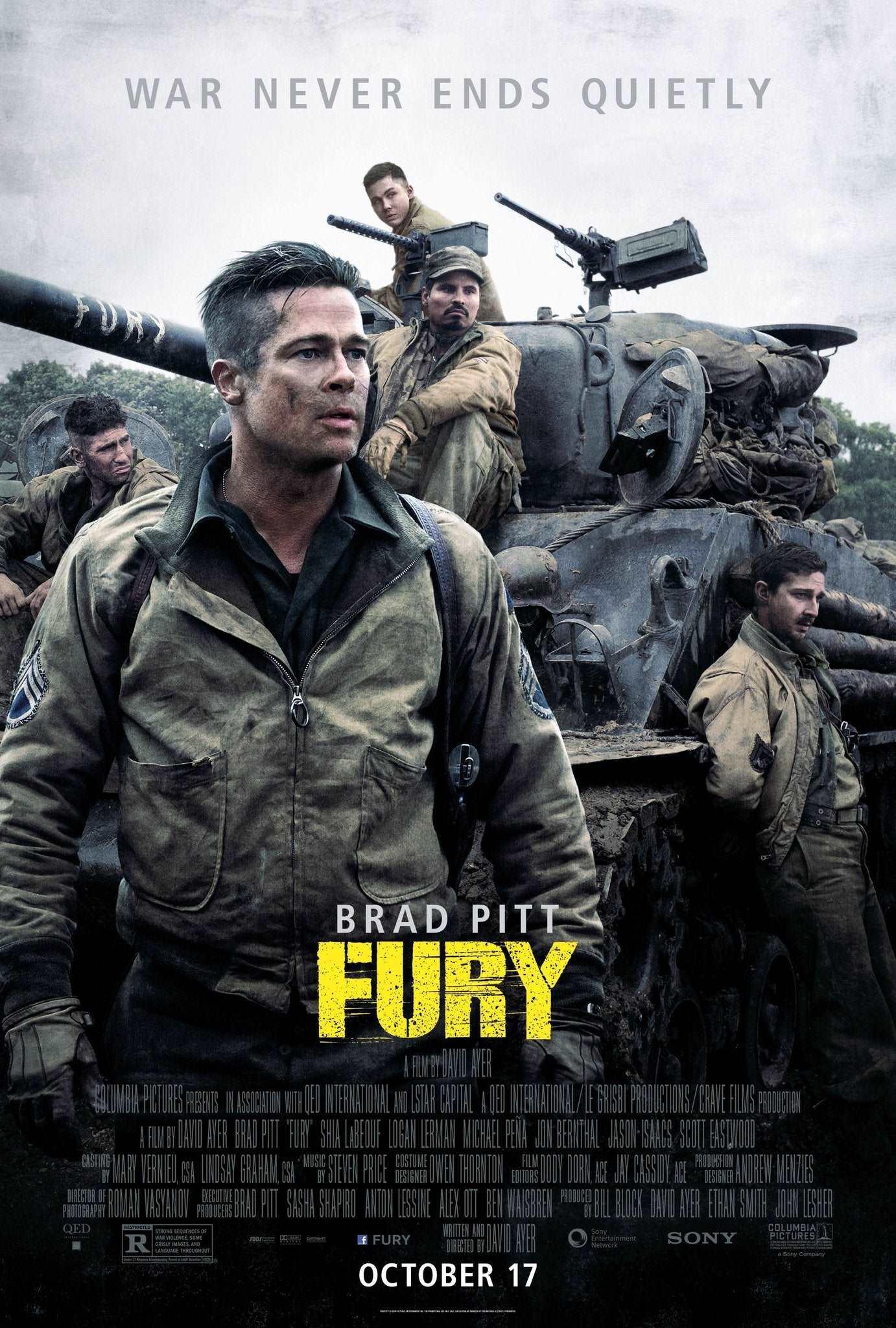 Fury 2014 ‧ War/Action ‧ 2h 14m