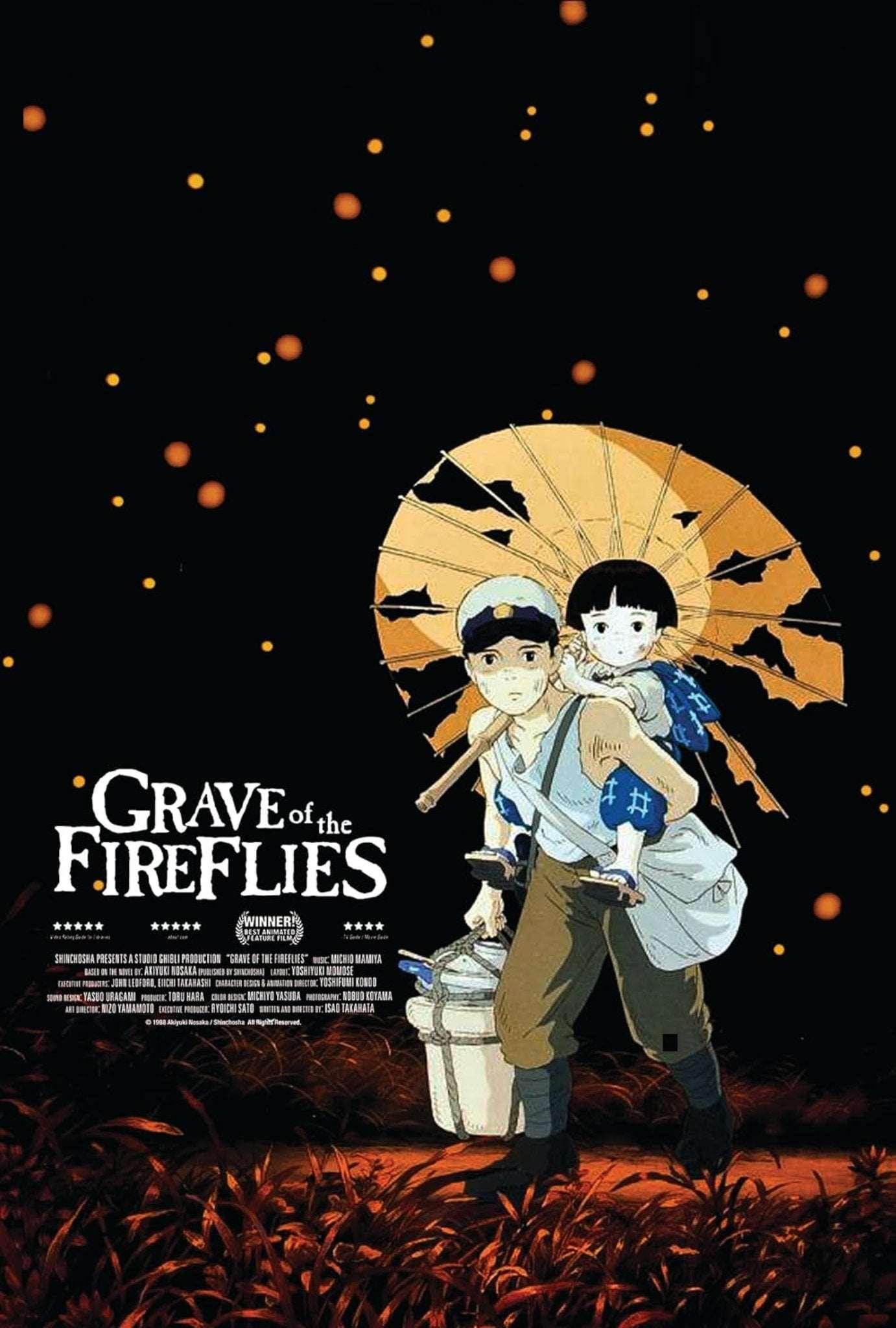 Grave of the Fireflies 1988 ‧ War/Drama ‧ 1h 29m