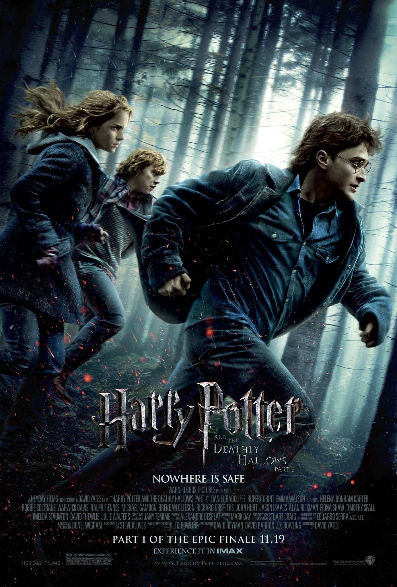 Harry Potter and the Deathly Hallows: Part 1 2010 ‧ Family/Fantasy ‧ 2h 26m