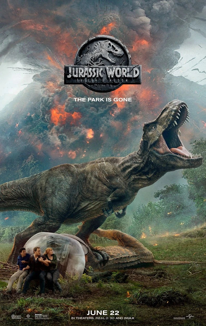 Jurassic World: Fallen Kingdom 2018 ‧ Action/Sci-fi ‧ 2h 9m