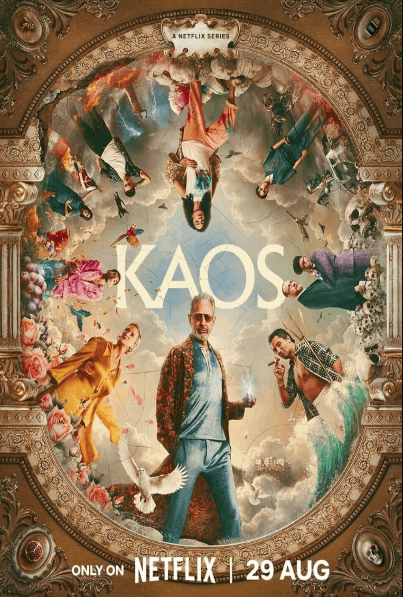 KAOS Season 1 Complete Pack 2024 Comedy - Sci-Fi - Fantasy - Drama
