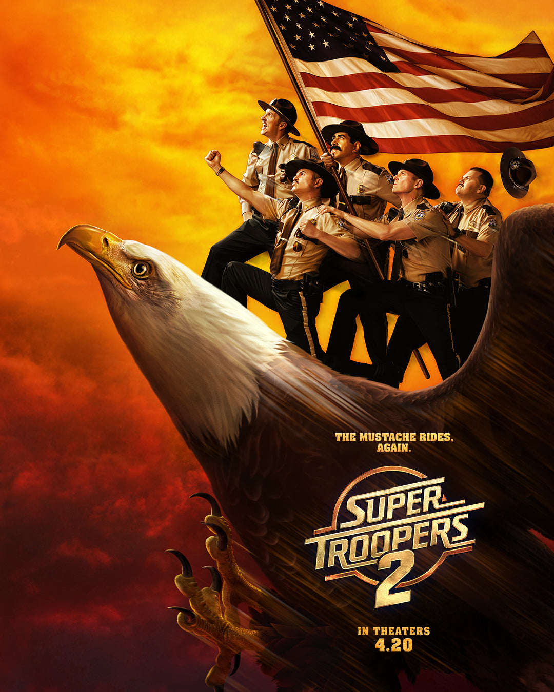 Super Troopers 2 2018 ‧ Comedy/Crime ‧ 1h 39m