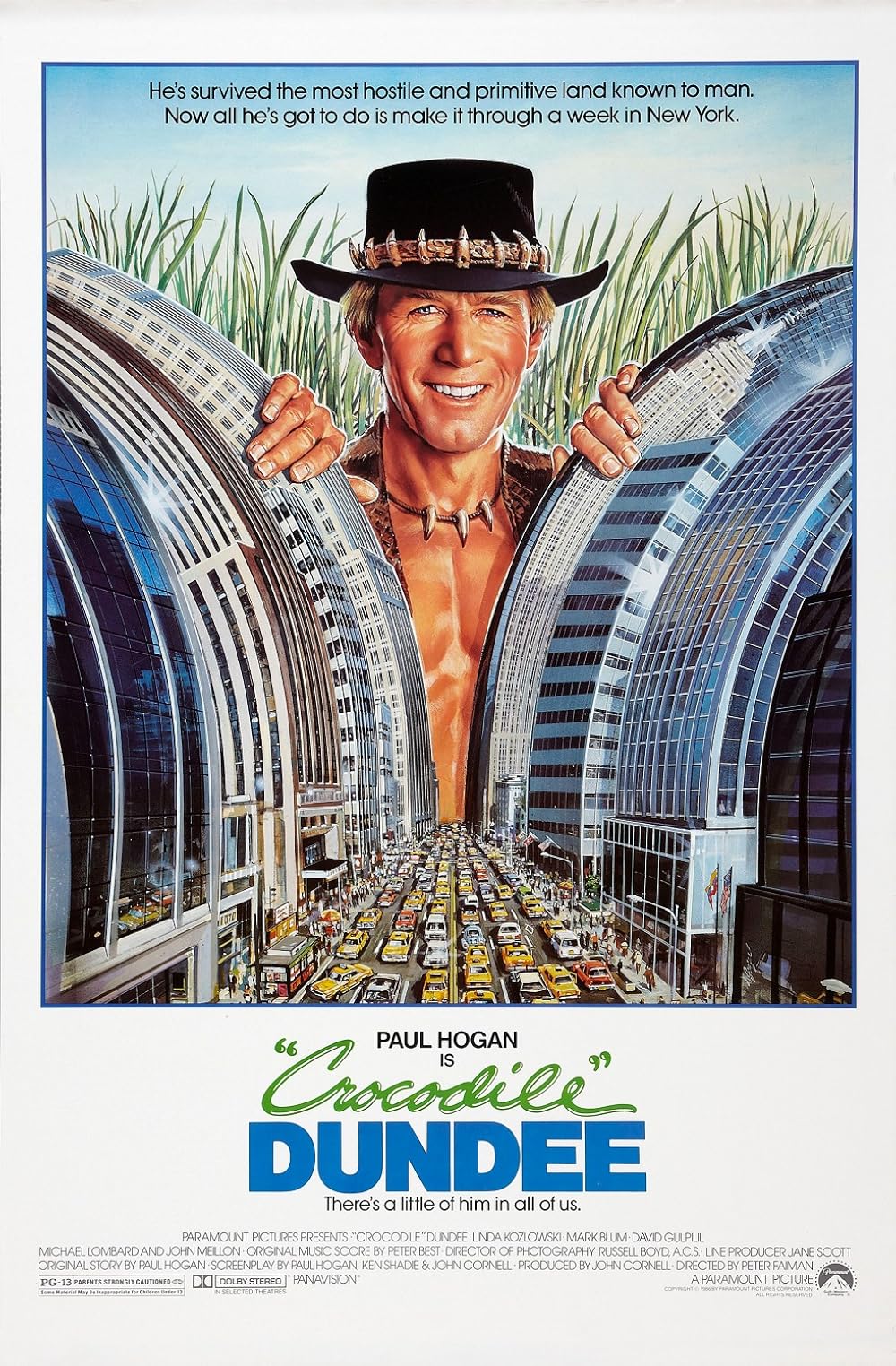 Crocodile Dundee 1986 ‧ Comedy/Adventure ‧ 1h 44m