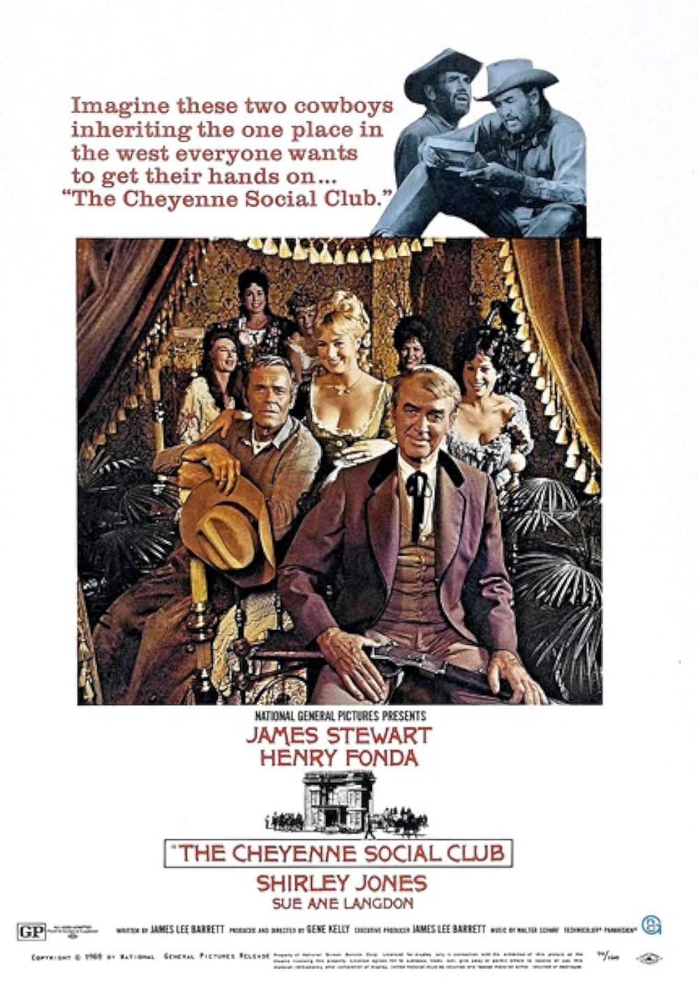 The Cheyenne Social Club 1970 ‧ Western/Comedy ‧ 1h 43m