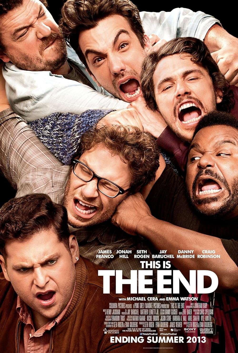 This Is the End 2013 ‧ Comedy/Sci-fi ‧ 1h 47m