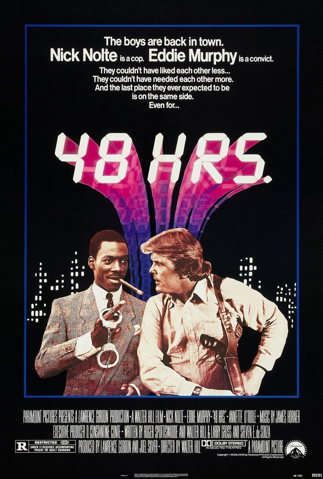 48 Hrs. 1982 ‧ Action/Comedy ‧ 1h 36m