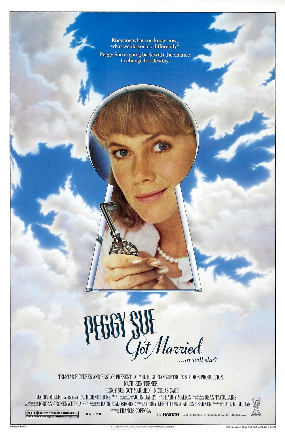 Peggy Sue Got Married 1986 ‧ Comedy/Musical ‧ 1h 43m