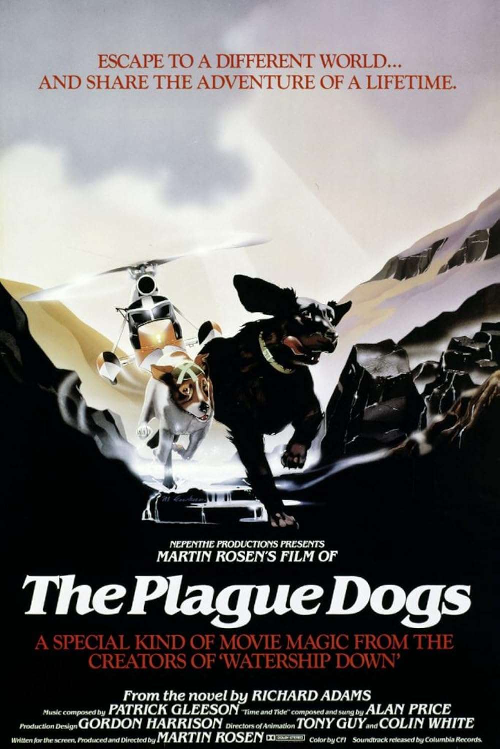 The Plague Dogs 1982 ‧ Adventure/Drama ‧ 1h 43m
