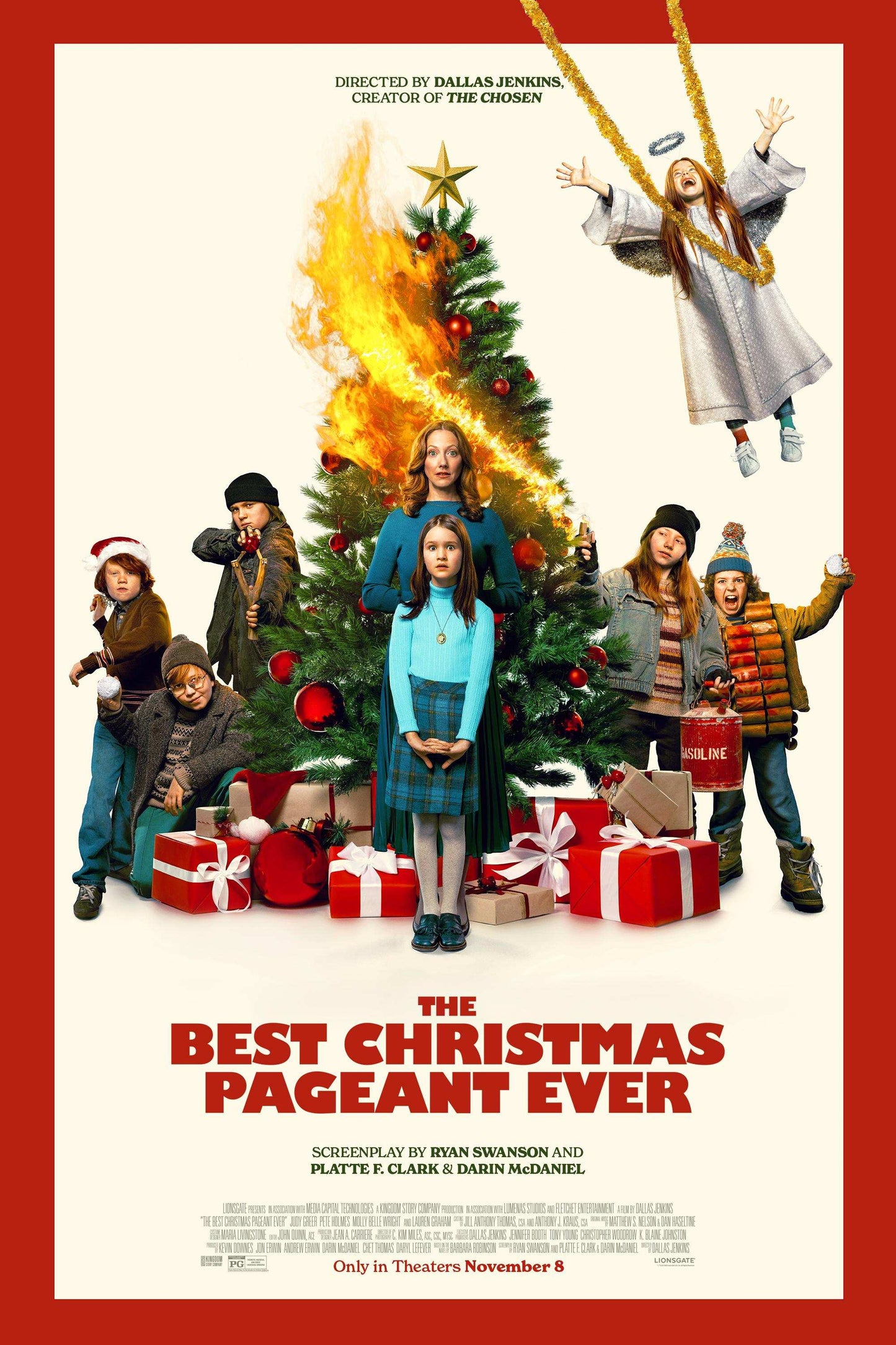 The Best Christmas Pageant Ever 2024 ‧ Family/Comedy ‧ 1h 39m