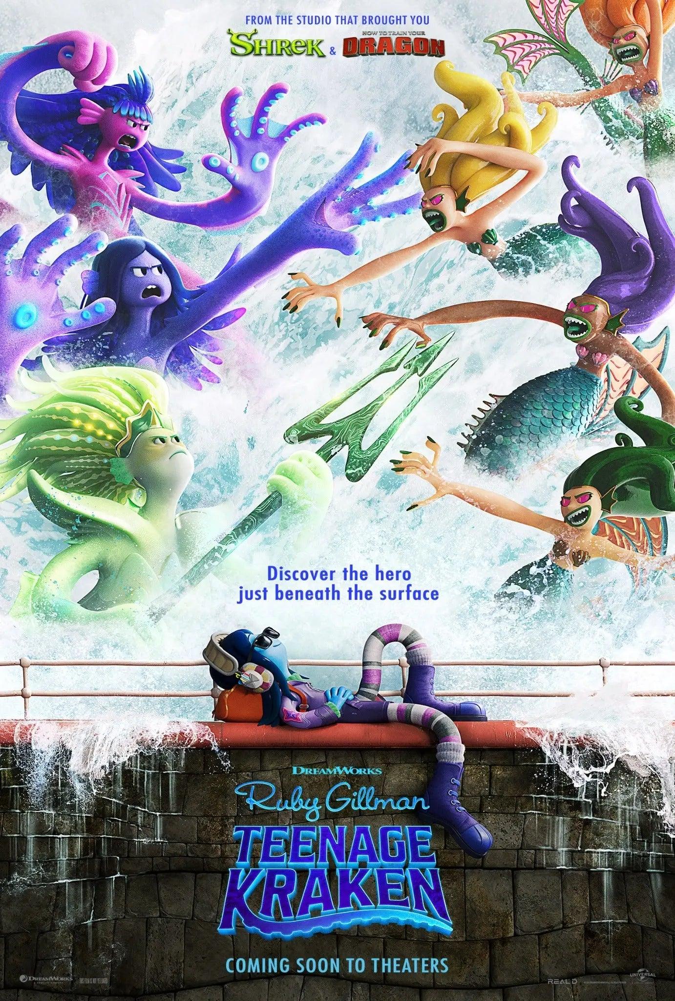 Ruby Gillman Teenage Kraken 2023 | Comedy | Action | 1h 31m | 63% liked this film Google users | 1080p MP4 | Digital Download - Kitchen World Supplies