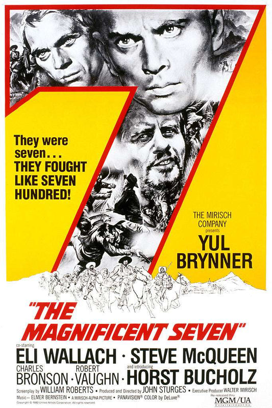 The Magnificent Seven 1960 ‧ Western/Action ‧ 2h 8m