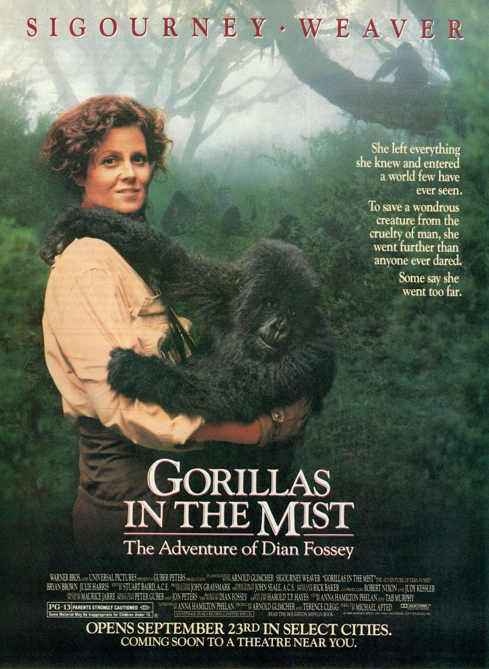 Gorillas in the Mist 1988 ‧ Adventure/Drama ‧ 2h 9m