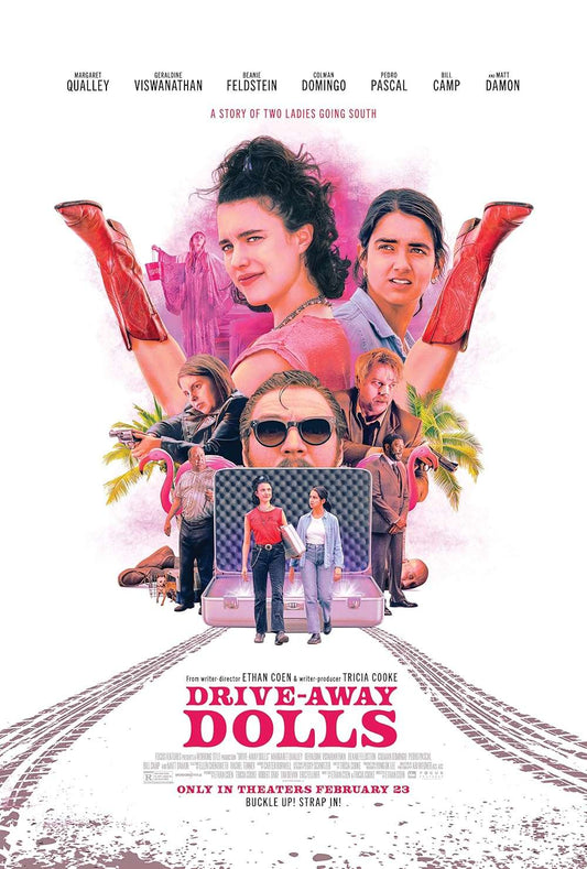 Drive-Away Dolls 2024 ‧ Comedy/Thriller ‧ 1h 24m