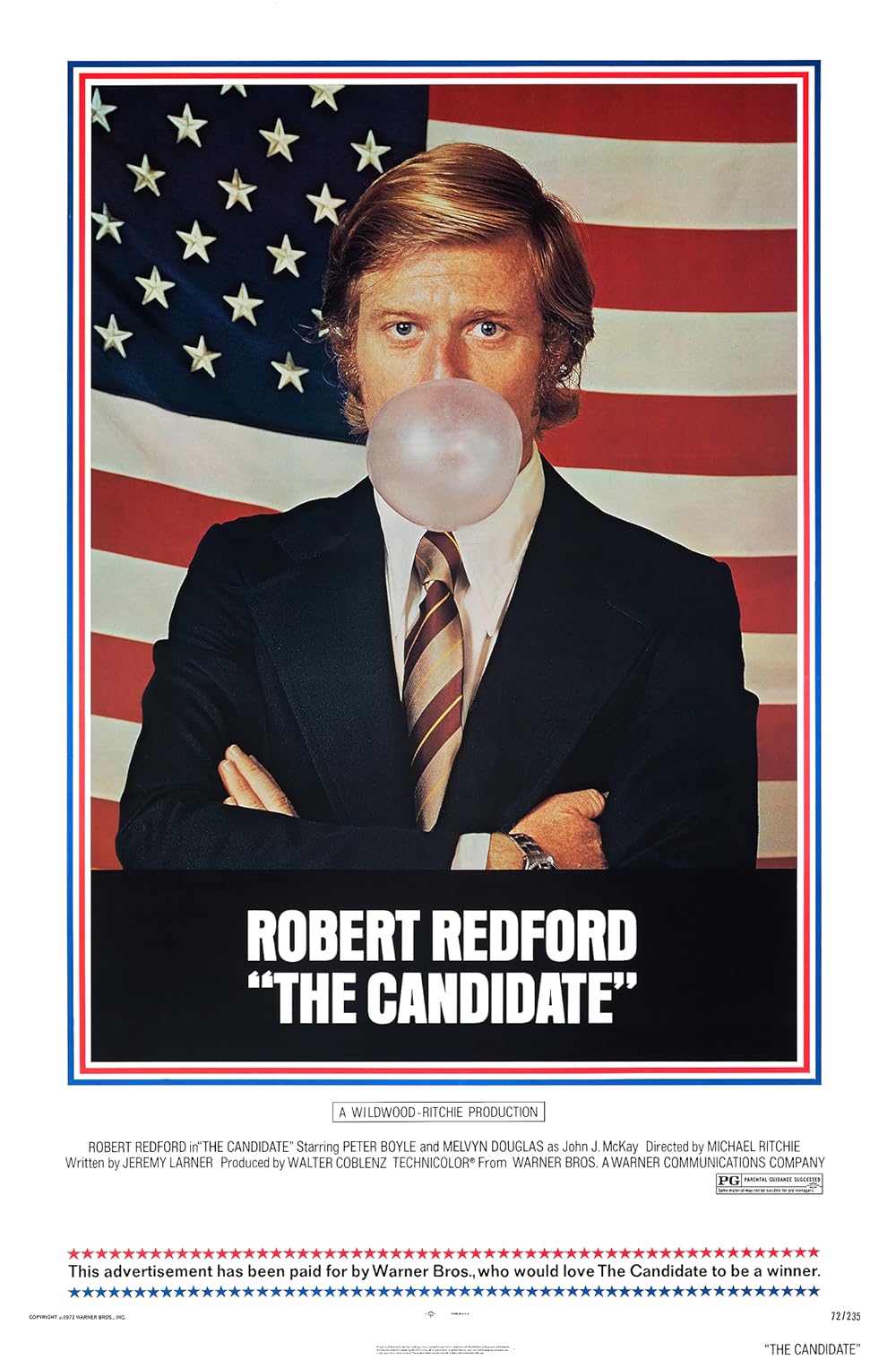 The Candidate 1972 ‧ Comedy/Drama ‧ 1h 50m