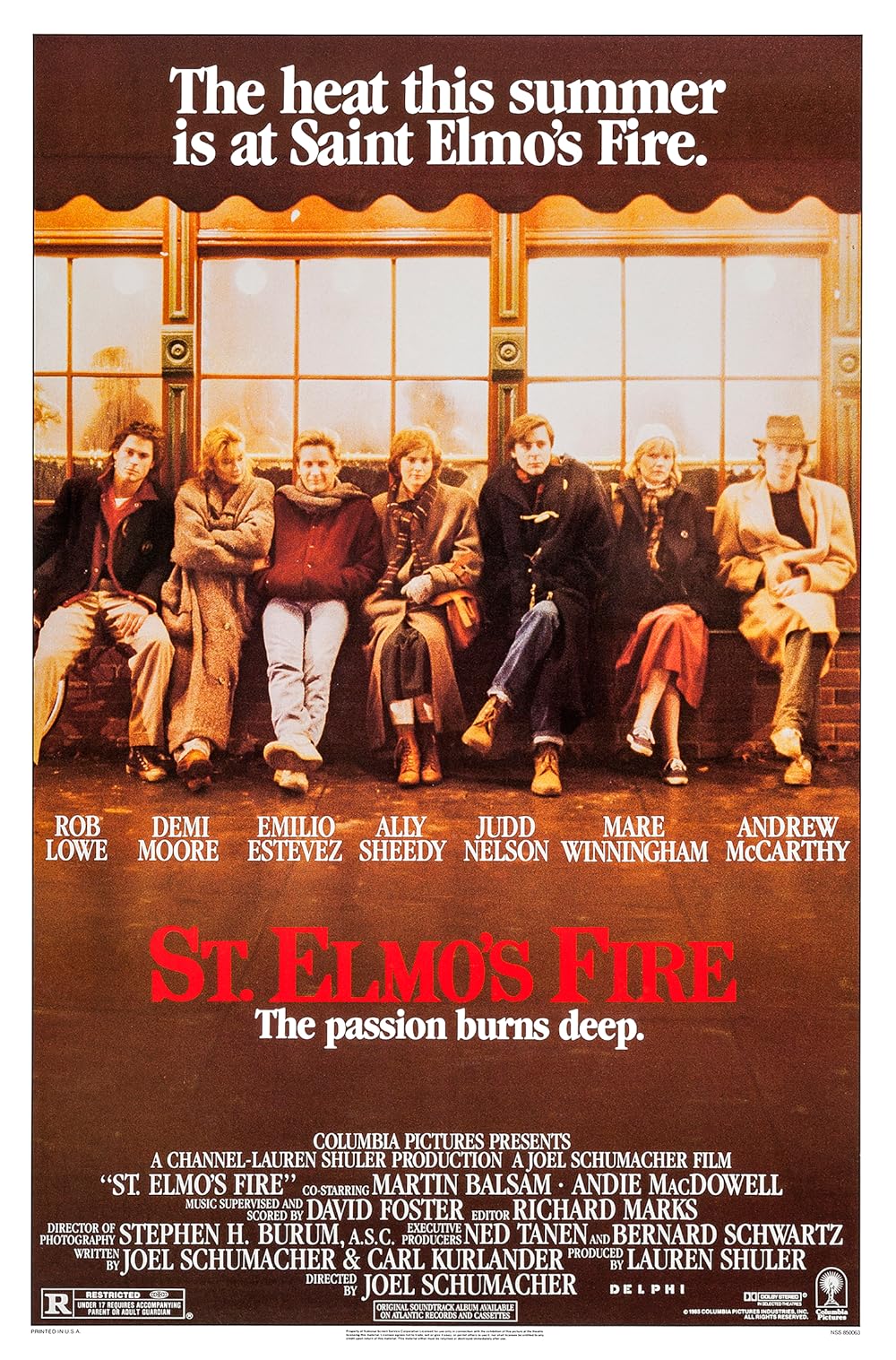 St. Elmo's Fire 1985 ‧ Romance/Comedy ‧ 1h 51m