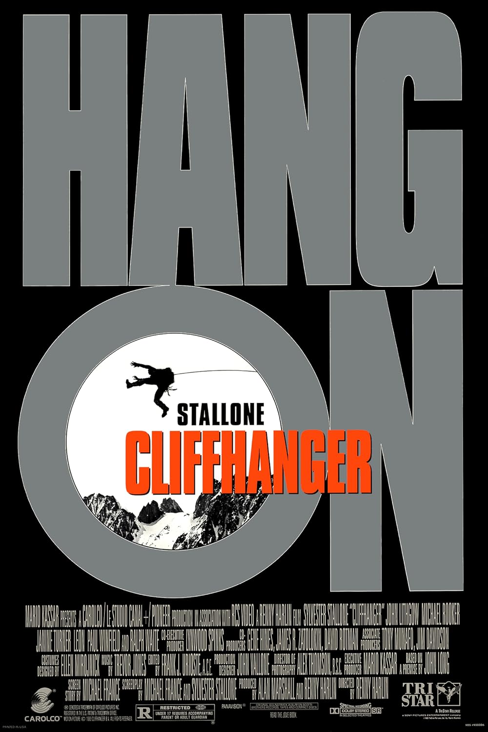 Cliffhanger 1993 ‧ Action/Thriller ‧ 1h 52m