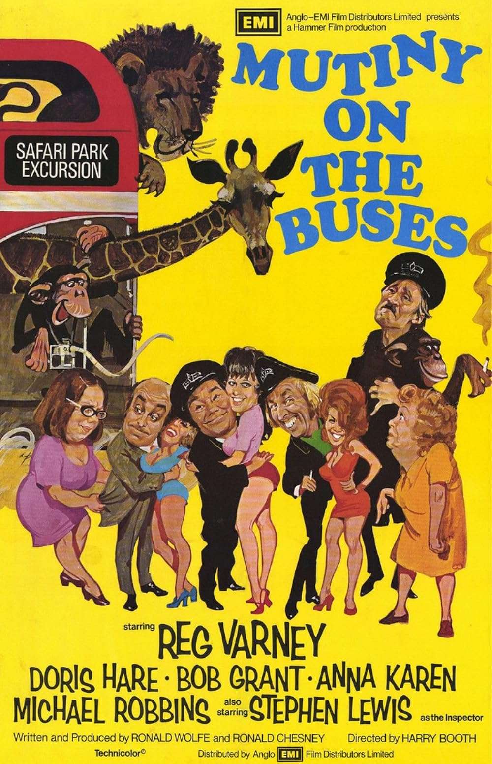 Mutiny on the Buses 1972 ‧ Comedy/Slapstick ‧ 1h 29m