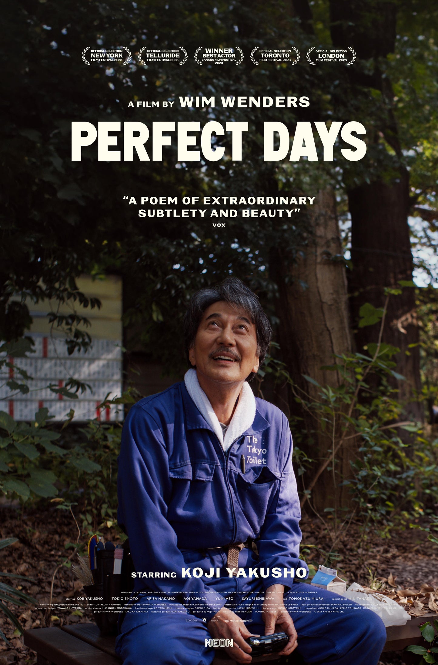 Perfect Days 2023 ‧ Drama/Narrative ‧ 2h 5m