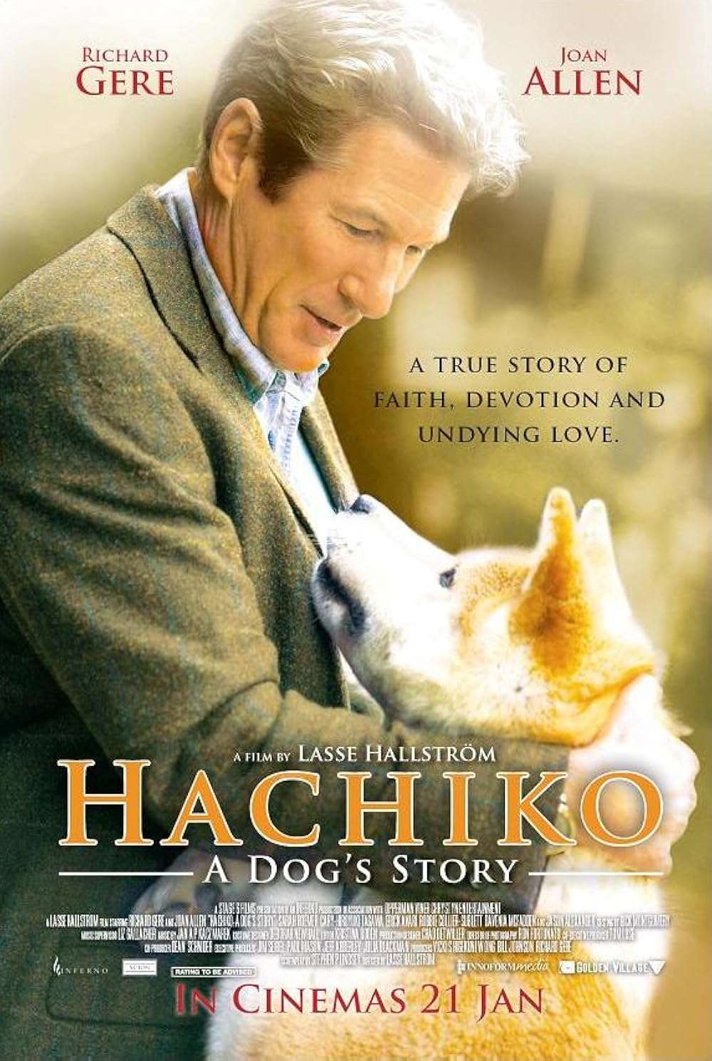 Hachi: A Dog's Tale 2009 ‧ Drama/Drama ‧ 1h 33m