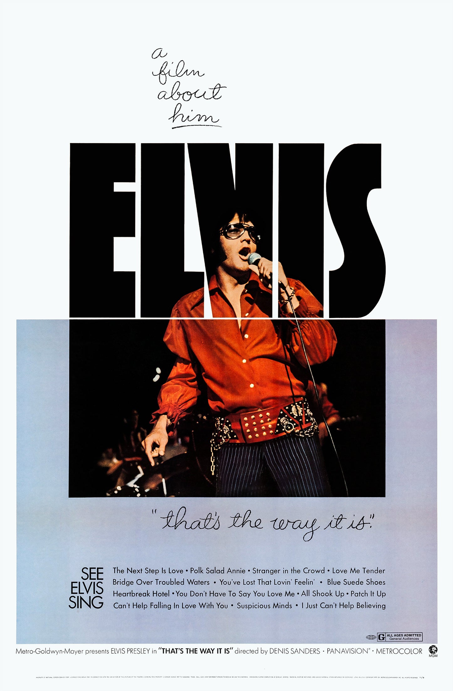 Elvis: That's the Way It Is 1970 ‧ Musical/Music ‧ 1h 49m