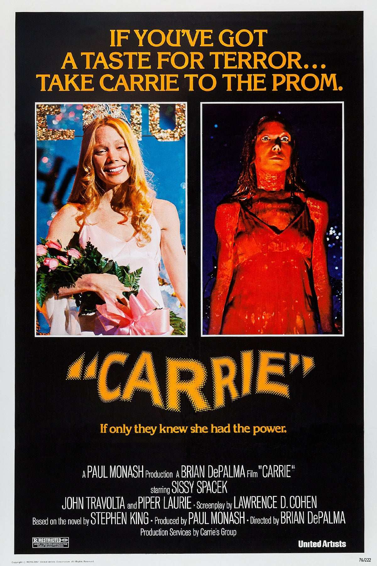 Carrie 1976 ‧ Horror/Mystery ‧ 1h 38m