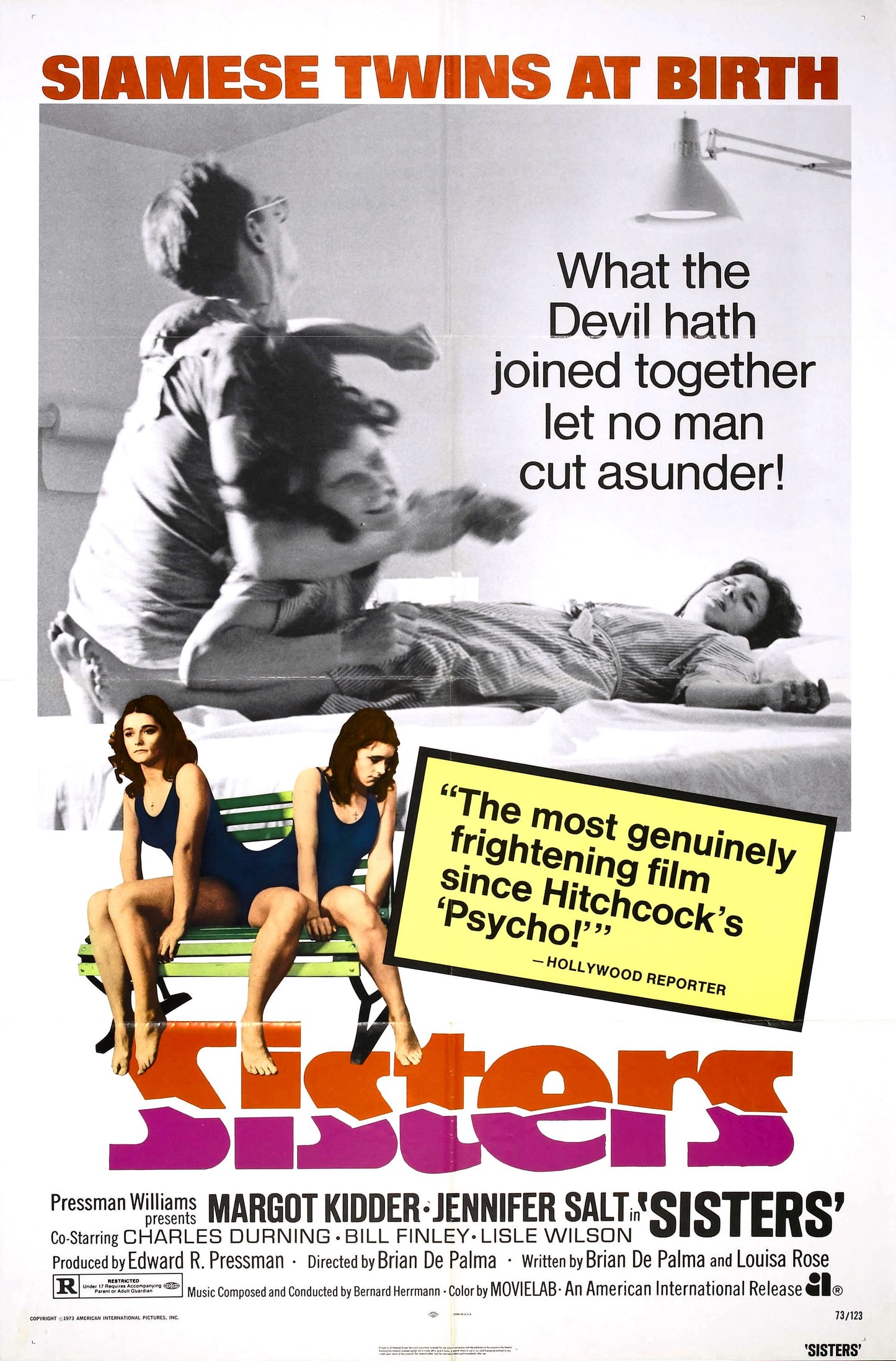 Sisters 1972 ‧ Horror/Mystery ‧ 1h 33m