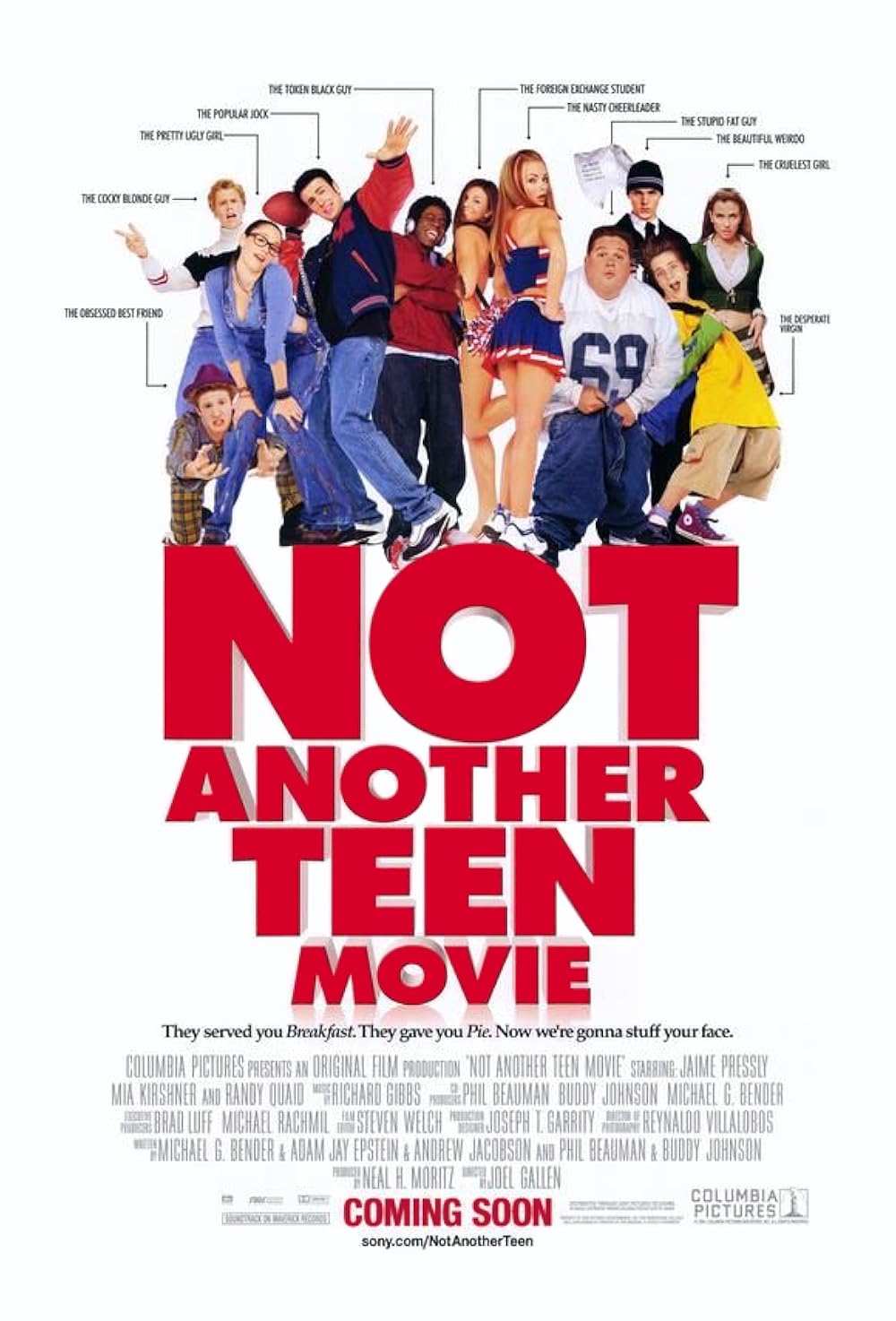 Not Another Teen Movie 2001 ‧ Comedy/Romance ‧ 1h 29m
