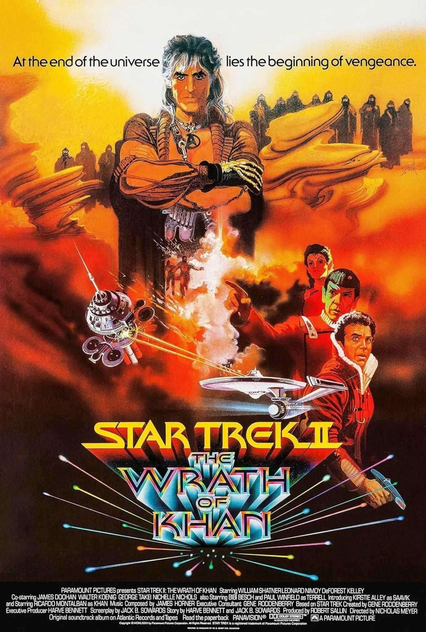 Star Trek II The Wrath of Khan 1982 | Sci-fi | Adventure | 1h 53m | 87% liked this film Google users | 1080p MP4 | Digital Download - Kitchen World Supplies