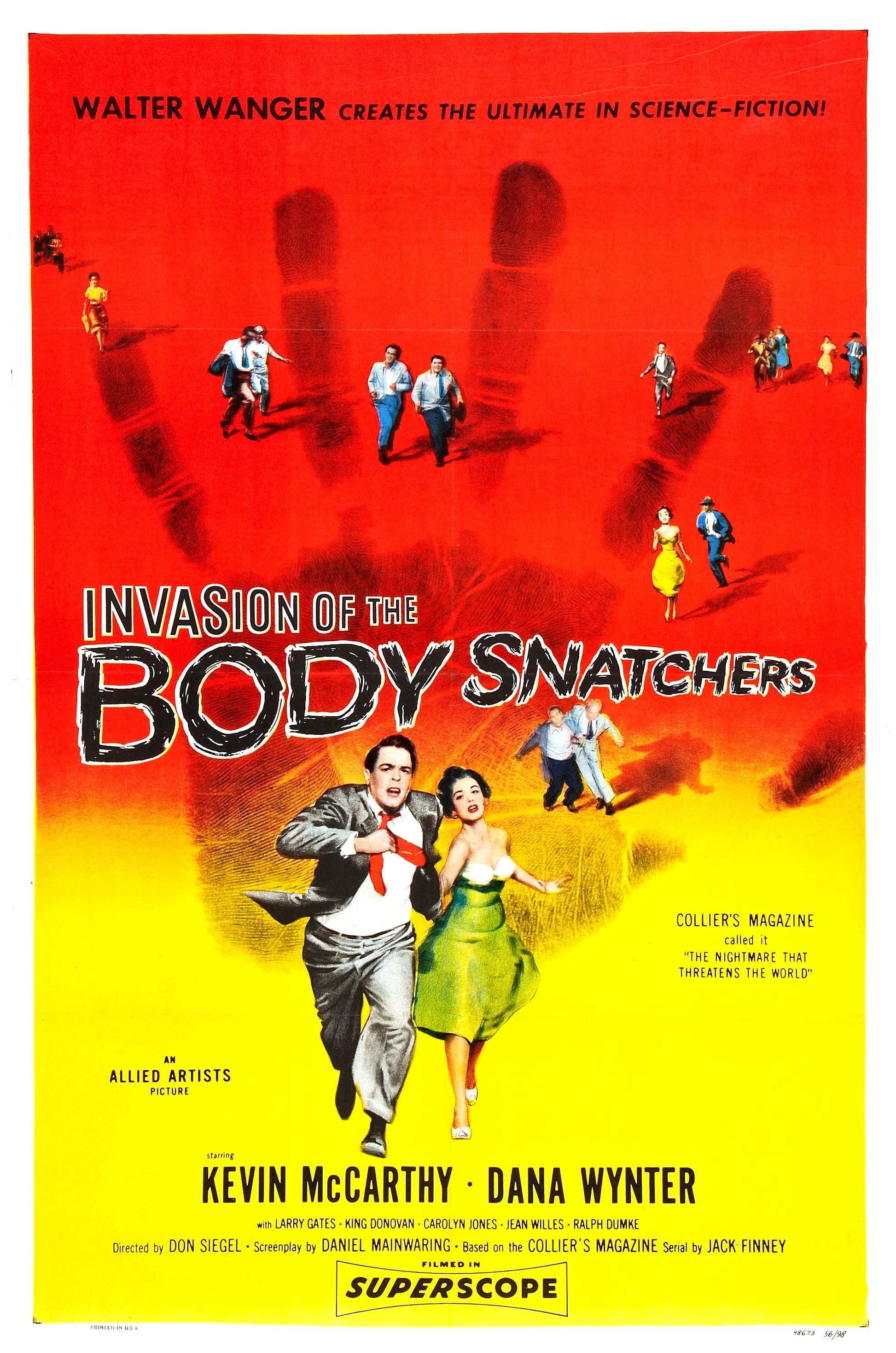 Invasion of the Body Snatchers 1956 ‧ Horror/Sci-fi ‧ 1h 20m