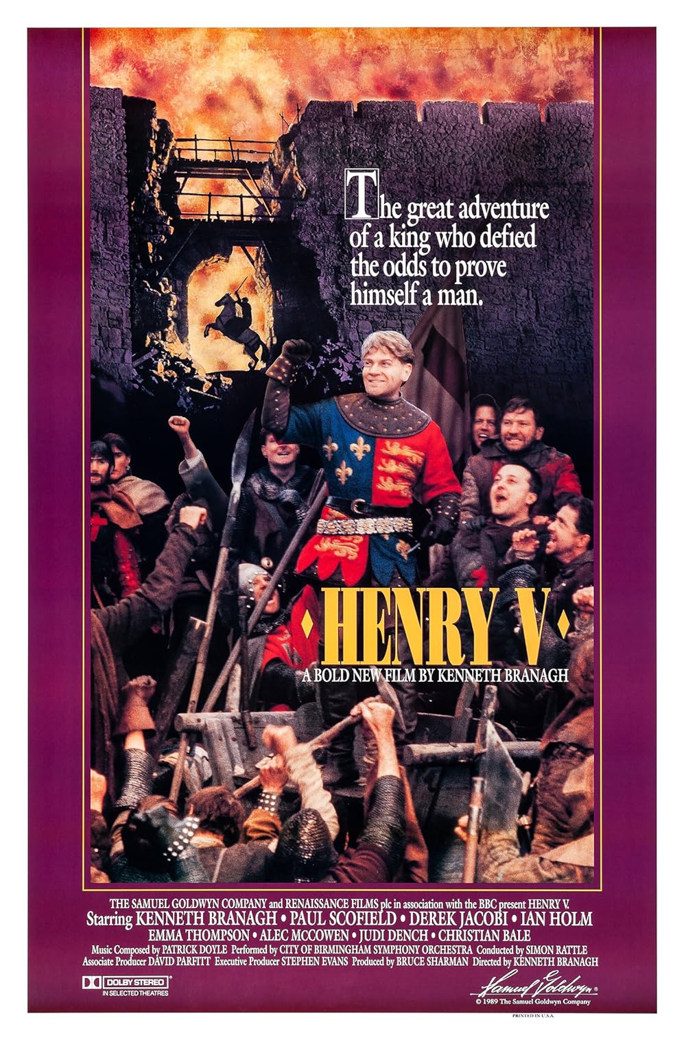 Henry V 1989 ‧ War/Action ‧ 2h 18m