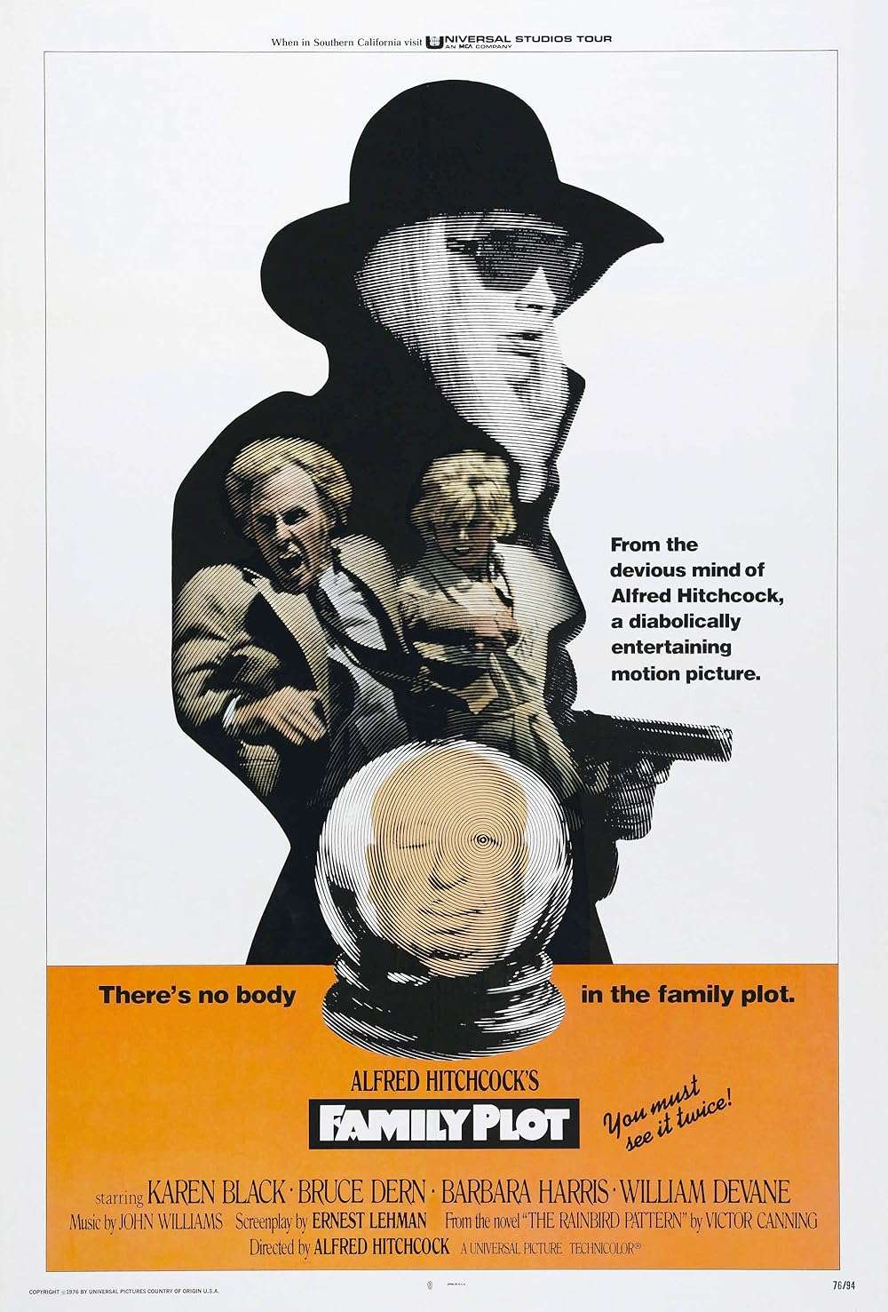 Family Plot 1976 ‧ Thriller/Comedy ‧ 2h 1m
