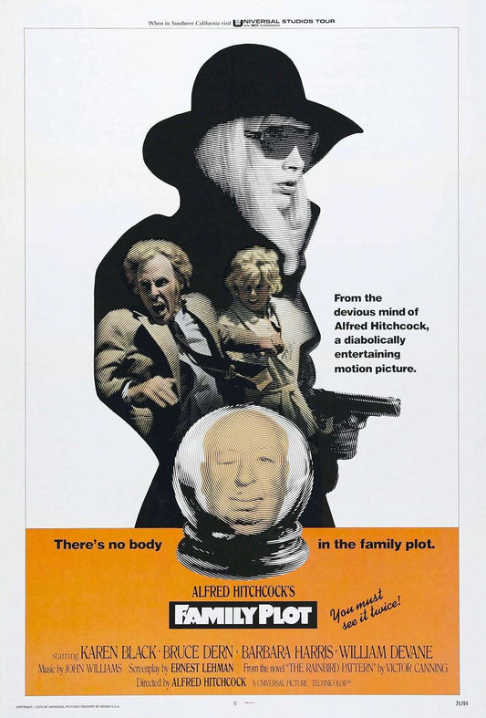 Family Plot 1976 ‧ Thriller/Comedy ‧ 2h 1m