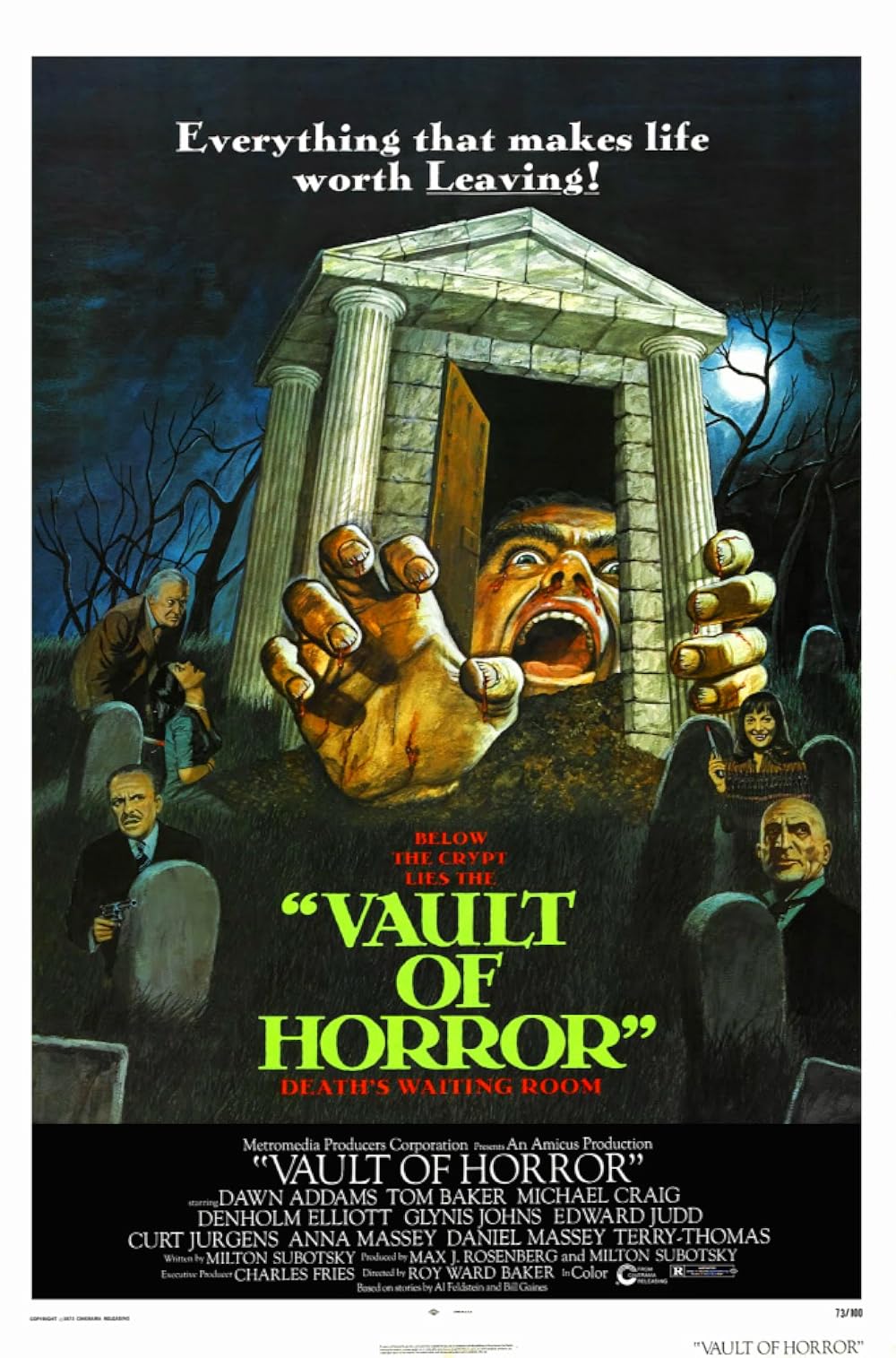 The Vault of Horror 1973 ‧ Horror/Mystery ‧ 1h 30m