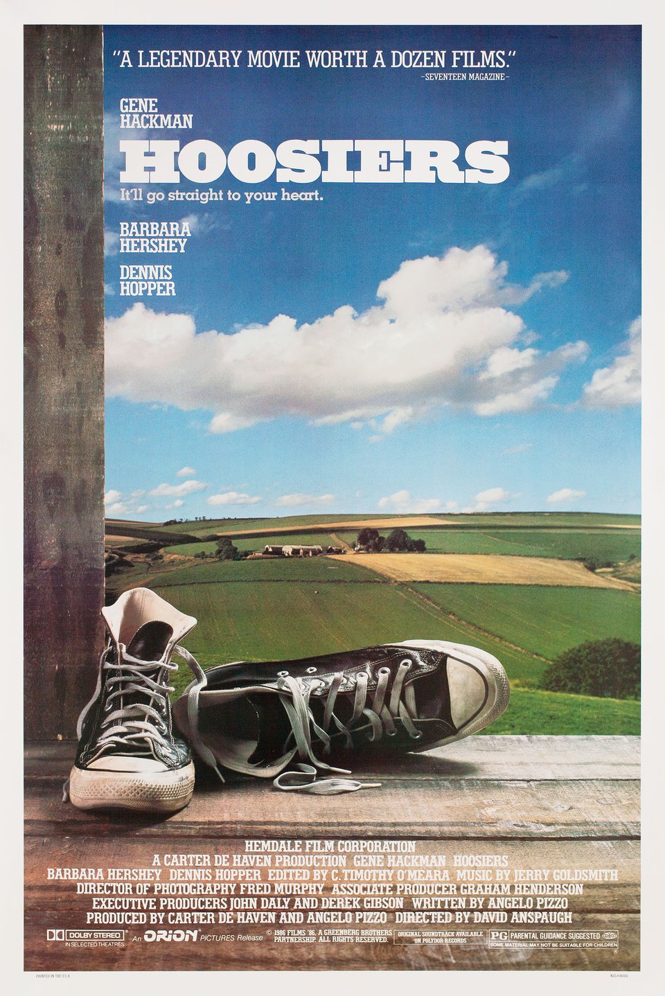 Hoosiers 1986 ‧ Sport/Family ‧ 1h 55m