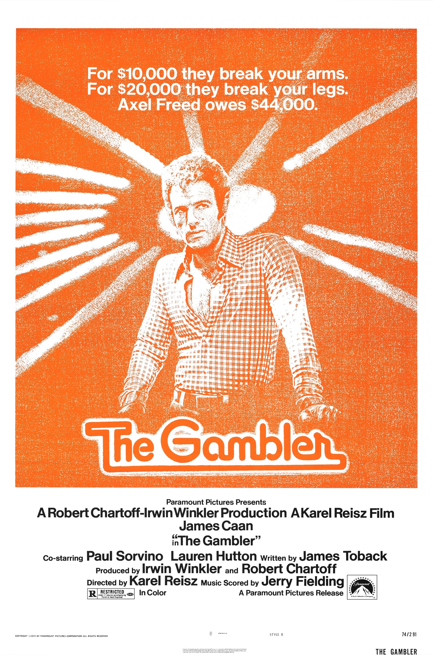 The Gambler 1974 ‧ Crime/Thriller ‧ 1h 51m