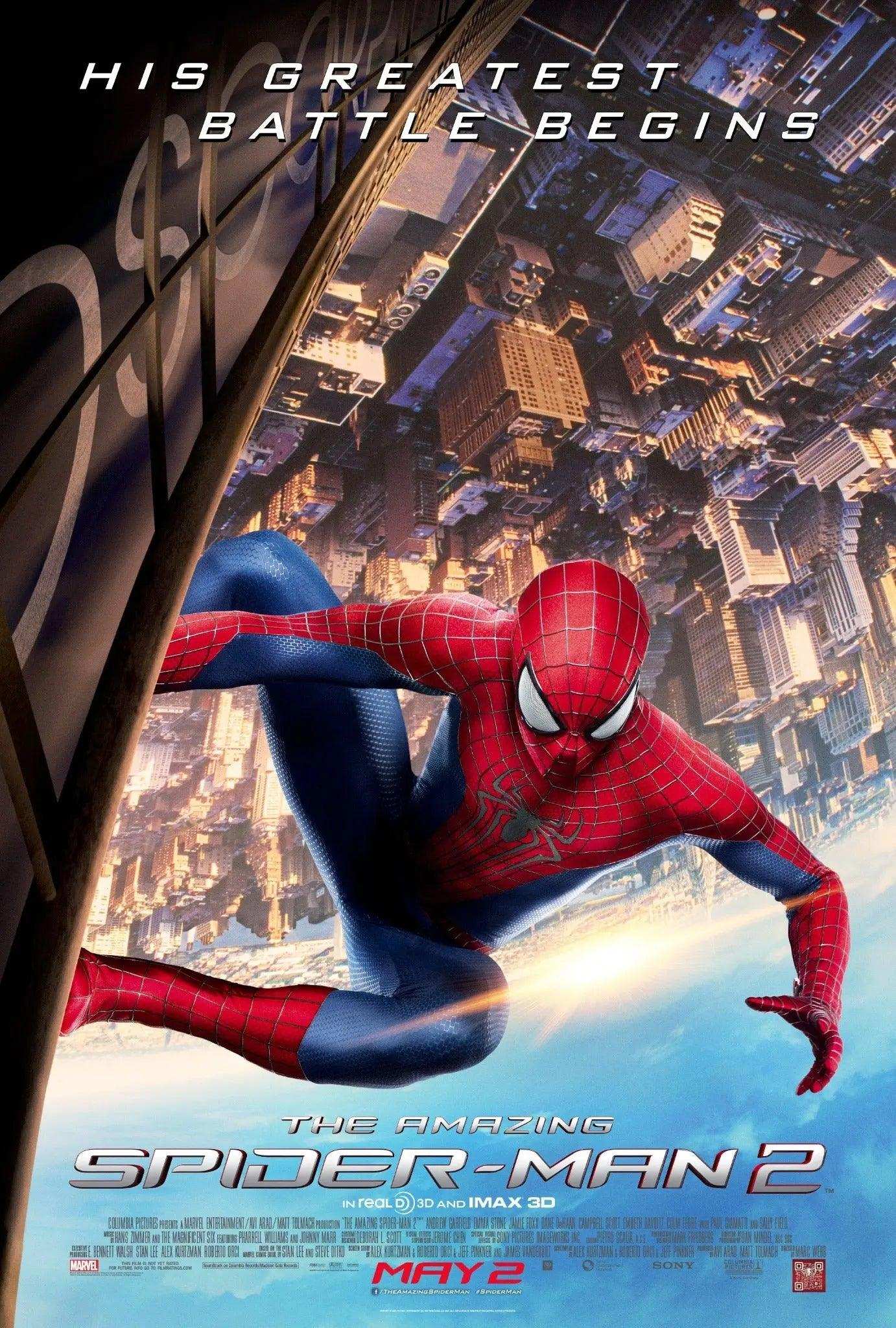 The Amazing Spider-Man 2 2014 | Action | Sci-fi | 2h 22m | 79% liked this film Google users | 1080p MP4 | Digital Download - Kitchen World Supplies