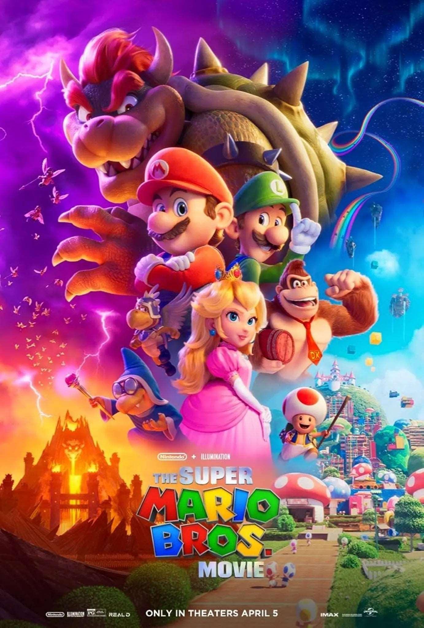 The Super Mario Bros | Movie 2023 | Adventure | Comedy | 1h 32m | 85% liked this film Google users | 1080p MP4 |  Digital Download - Kitchen World Supplies
